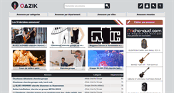 Desktop Screenshot of oazik.com